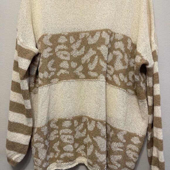Living my best style by Pink Lily oversized knit sweater size M - Picture 2 of 8